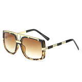 Metal Square Sunglasses