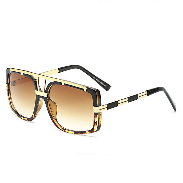 Metal Square Sunglasses