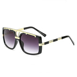 Metal Square Sunglasses