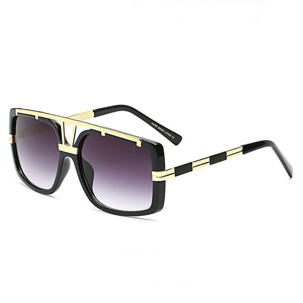 Metal Square Sunglasses