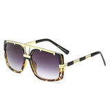 Metal Square Sunglasses