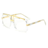 Metal Square Sunglasses